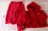 Conjunto Vermelho para Boneca Reborn