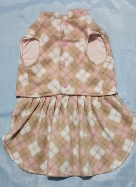 Vestido inverno para cachorros e gatos