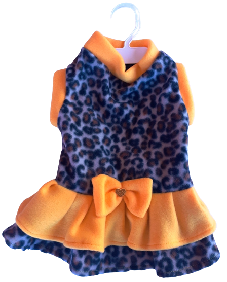 .Vestido Lola para cachorros e gatos