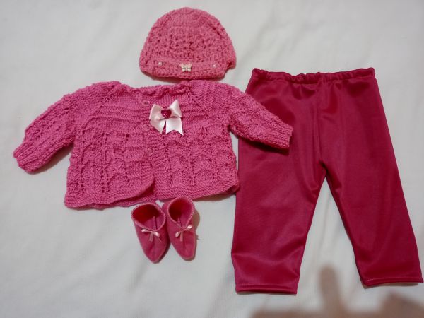 Conjunto Roupas para Boneca Bebê Reborn Tamanho P,M, G