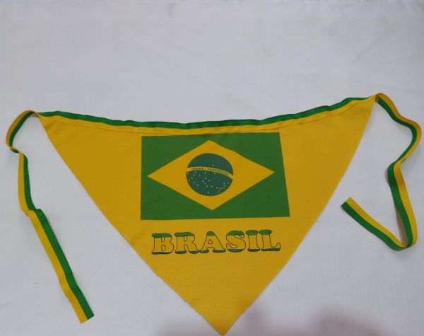 Bandana do Brasil para cachorro e gato GG, EXG