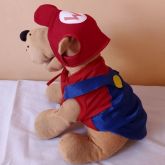 .Fantasia Mario para cães e gatos