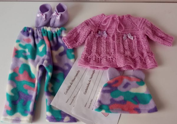 Roupinhas para boneca bebê reborn