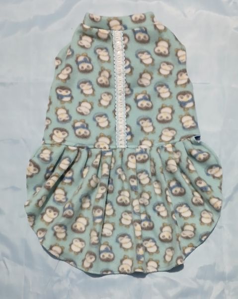 Vestido inverno em Soft para cachorros e gatos