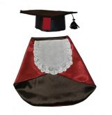.Roupa Formatura para cães pequenos e gatos