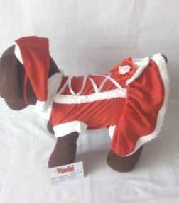 Vestido Natal Luz para cachorros e gatos Tamanhos do 00 ao 8