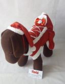 Vestido Natal Luz para cachorros e gatos Tamanhos do 00 ao 8