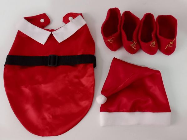 Roupinha Papai Noel para CRIAMIGOS