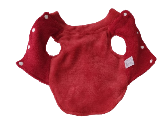 Colete bolinhas de inverno para cachorros e gatos