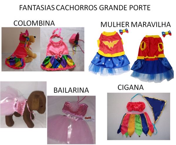 Fantasia para Cachorro Grande Porte