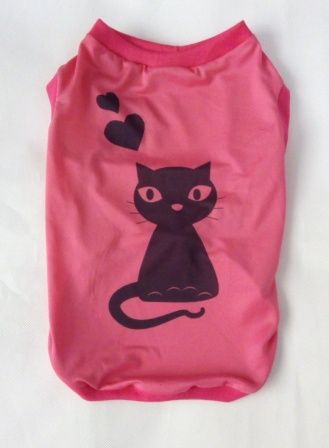 Camiseta Gatinha para gatos Tamanhos do 00 ao 8