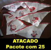 Bandanas de Papai Noel - para cães e gatos - Pacote com 25