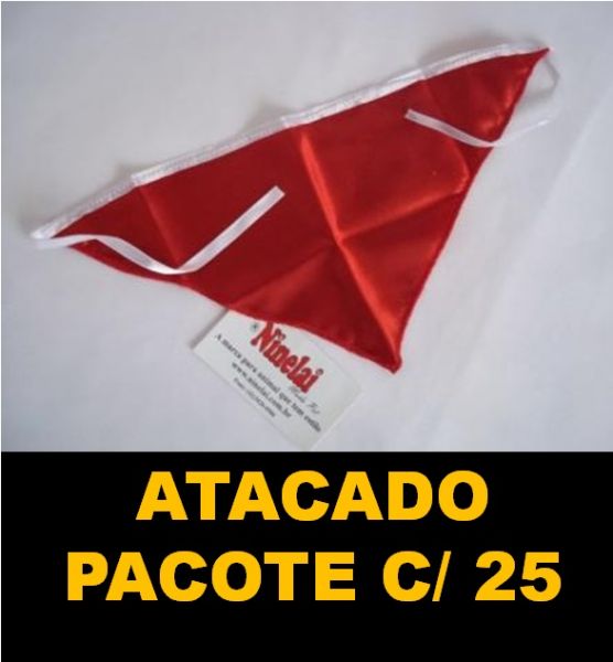 BANDANAS DE NATAL para cães e gatos- pacote com 25