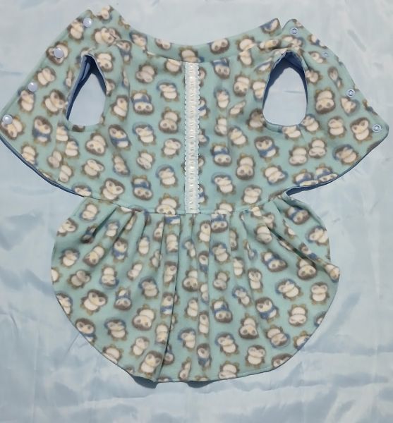 Vestido inverno em Soft para cachorros e gatos