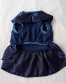 .Vestido Blue para cachorrinhas e gatinhas Tamanhos do 00 ao 8